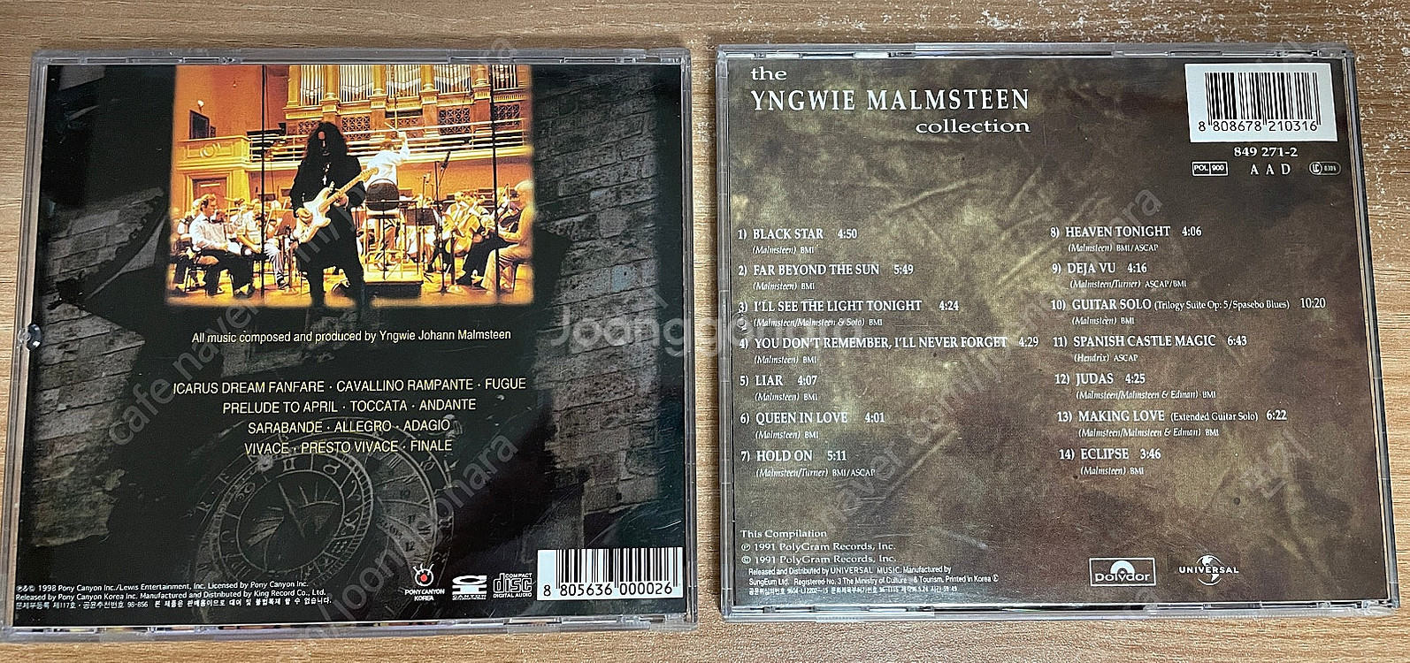 CD/잉베이 맘스틴 Yngwie Malmsteen –﻿...--1