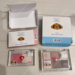 삐아 색조 아이섀도우, 치크, 하이라이터