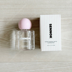 (새상품) 센녹 글로시 에브리데이 헤어 오일 슬리핑 로즈 60ml