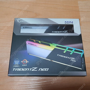지스킬 g.skill trident z neo ddr4 4000 cl18 32gb (16 x 2) 판매합니다.
