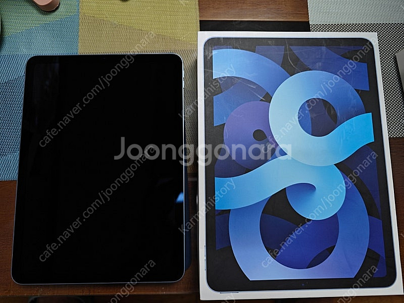 아이패드 에어 4세대 블루 wifi 256G(사이클 4...--0