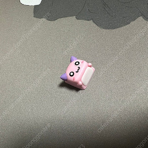샌던아트 메이플스토리 핑크빈 아티산 키캡 팝니다