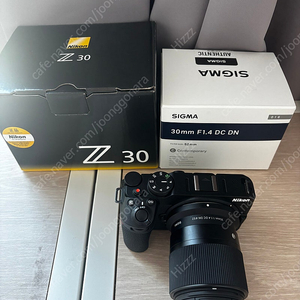 니콘Z30 + 시그마 30 1.4렌즈