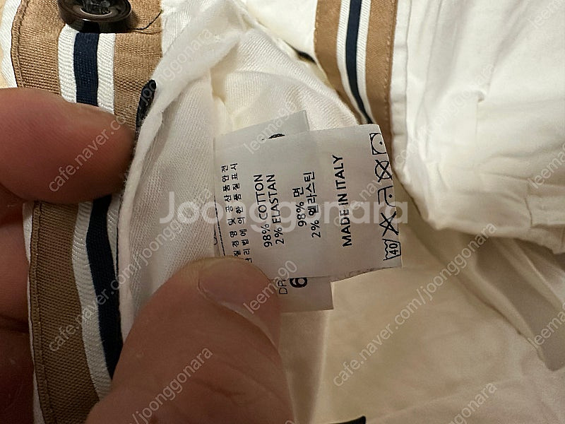 제르마노 Germano 흰색 반바지--4