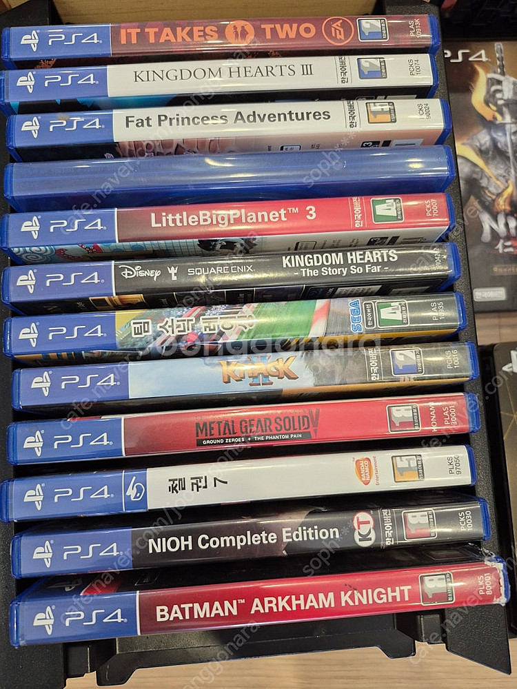 ps4 타이틀 일괄 팝니다--3