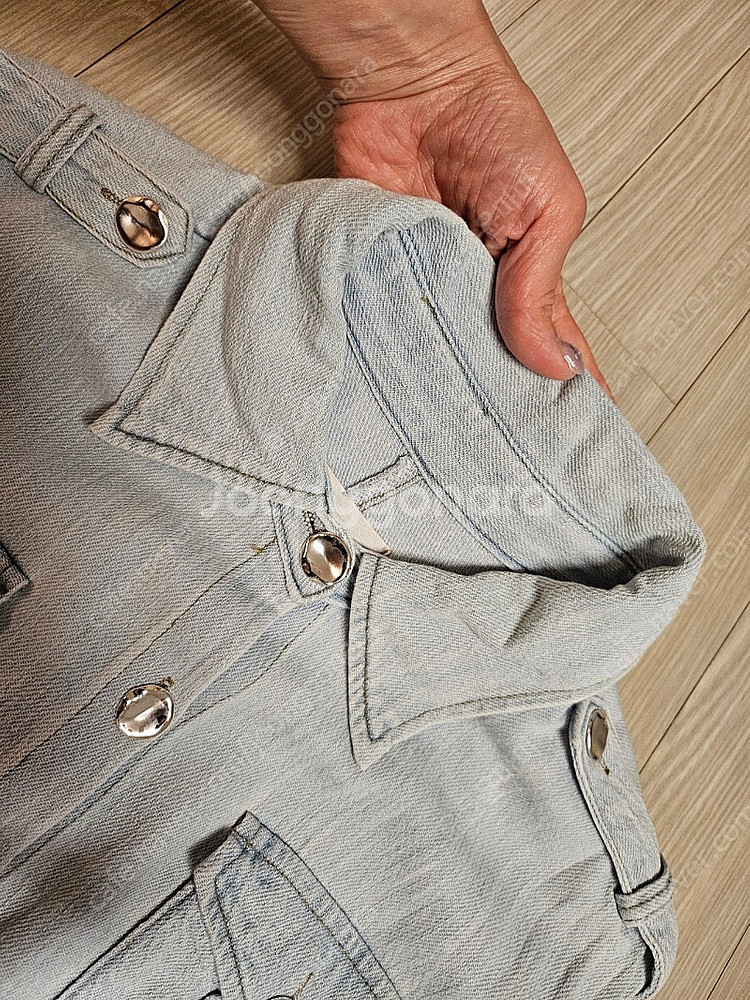 줄로그 여름 데님원피스 스몰사이즈--2