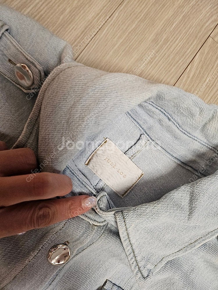 줄로그 여름 데님원피스 스몰사이즈--3