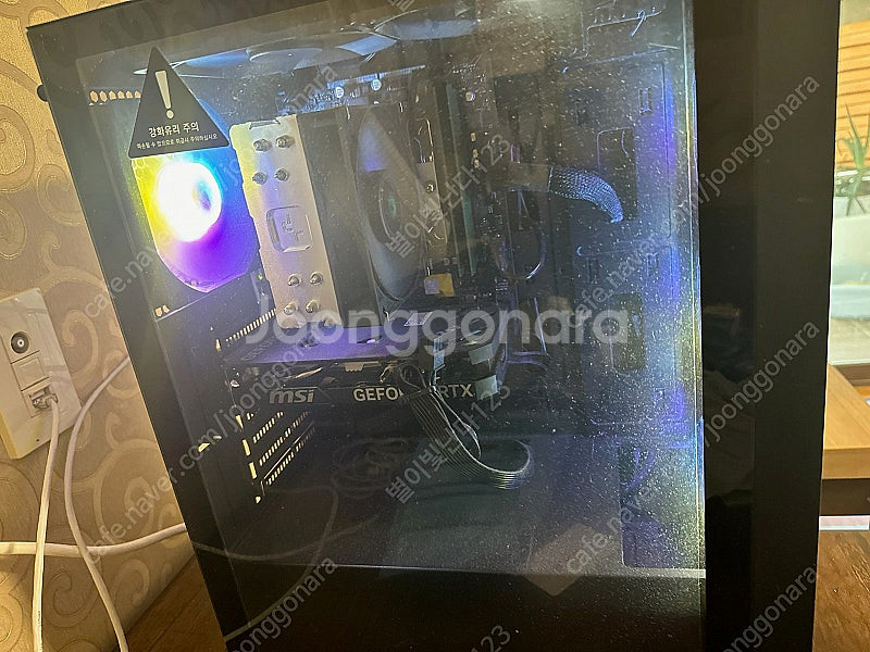 인천 라이젠5 5600 rtx4060 게이밍pc 데스크...--1