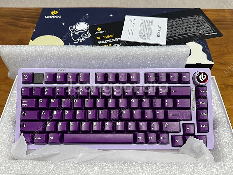 LEOBOG Hi75 퍼플+TTC 플레임 퍼플 V2 조...--0