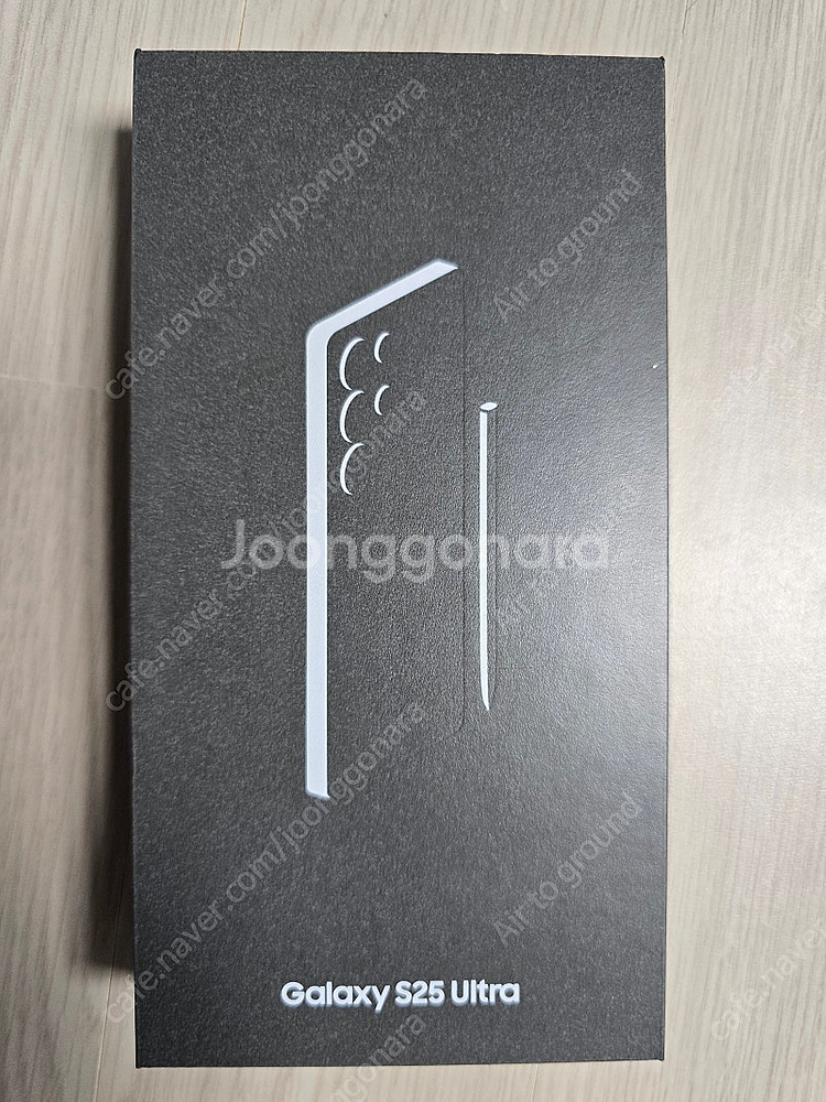 갤럭시 s25 울트라 티타늄화이트실버 256GB 미개봉...--0