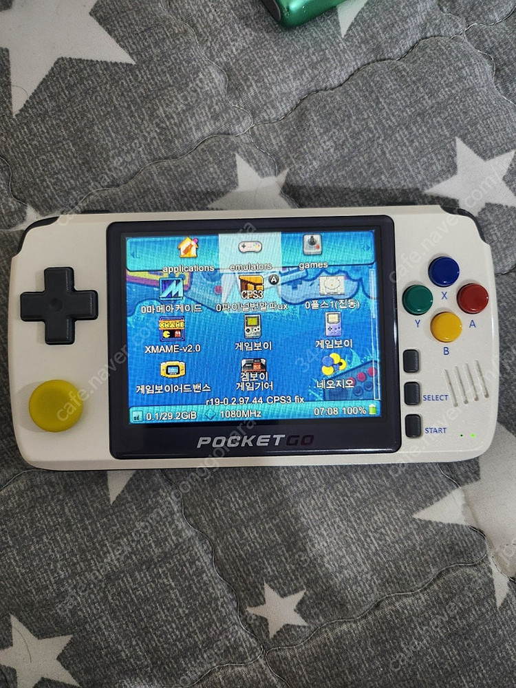 뉴포켓고 v2 레트로 게임기 휴대용 에뮬--1