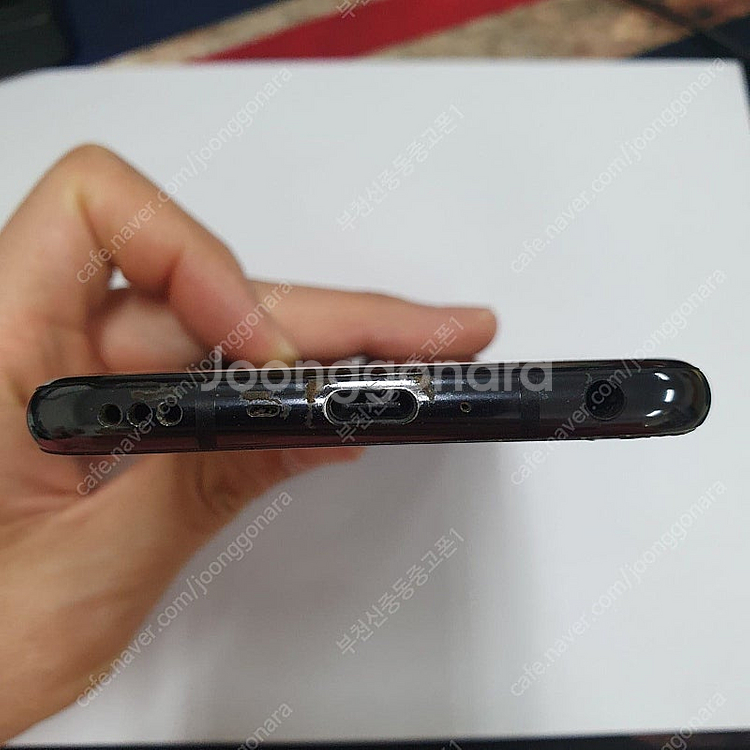 199497 LG V50 블랙 128기가 무잔상 액정약...--4