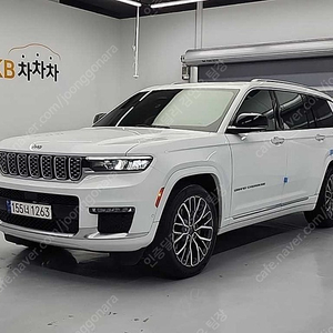 흰색 23년식 지프 그랜드체로키 중고 WL 3.6 L 서밋 리저브 중고차리스구매 36,404 km