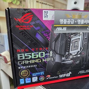 10400f + 스트릭스 b560i + 발리ddr4 3200 16gb*2