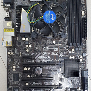 인텔 i7 CPU + 메인보드 판매