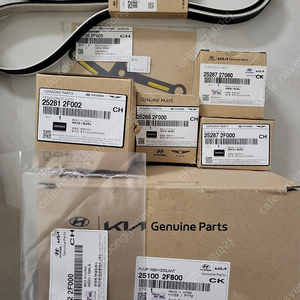 산타페 dm /올뉴쏘렌토 디젤R엔진 겉벨트세트