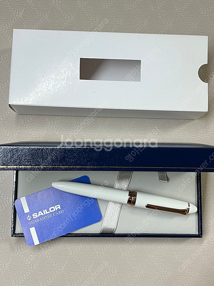 [세일러 만년필] 세일러 패셔너 화이트 핑크 골드 만년...--0