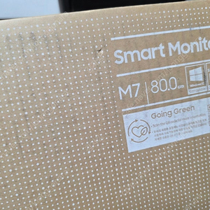 삼성 스마트 모니터 M7 32인치 UHD 4K 화이트 (박스포함)
