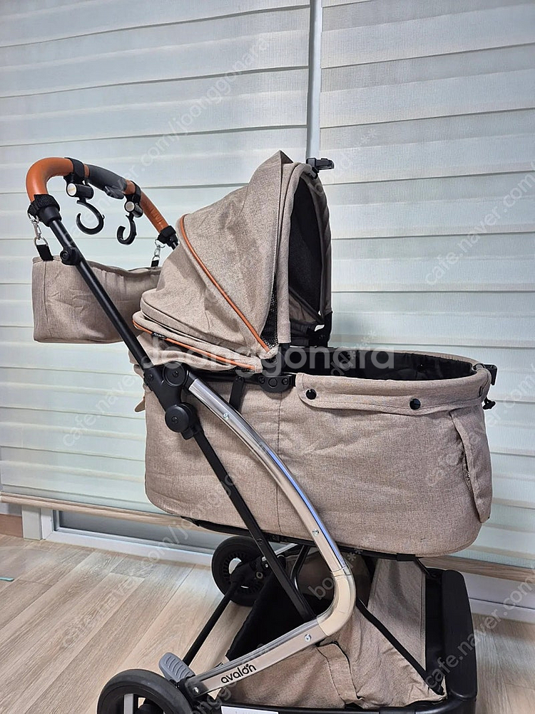 아발론 투고 강아지 유모차 풀셋--5