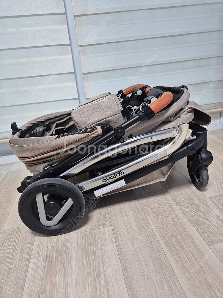 아발론 투고 강아지 유모차 풀셋--9