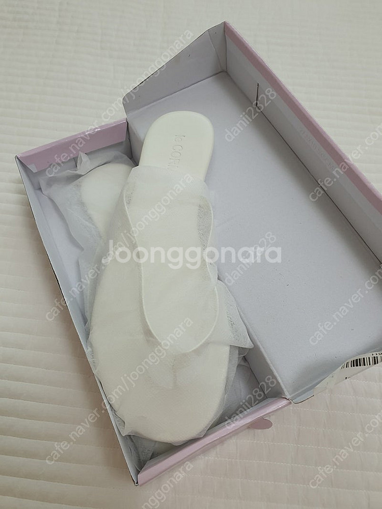 르꼬르망 젤리슬리퍼, 르꼬르망쪼리 화이트 (새상품)--7