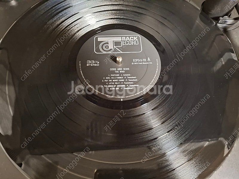 <록 LP> 더 후 The Who 1974년 일본반 엘...--6