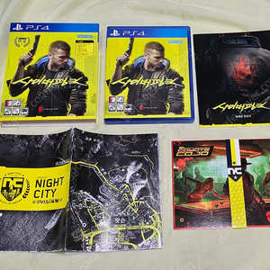 ps4 ps5 사이버펑크2077 소장판 컬렉션 운포1만