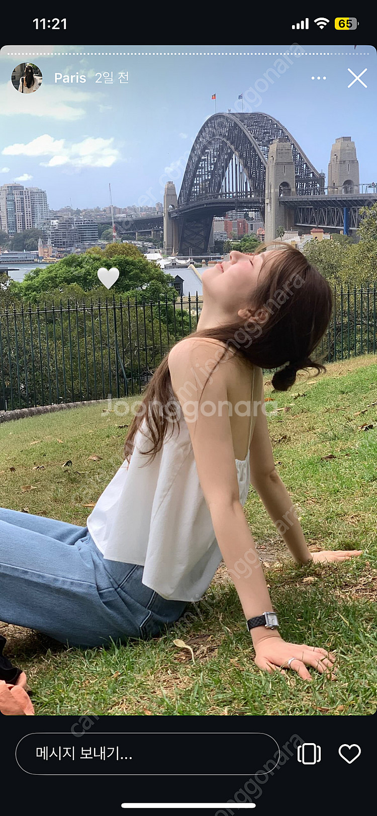 온스 홀터넥 리본 블라우스 / 아이보리 /새상품 / o...--3