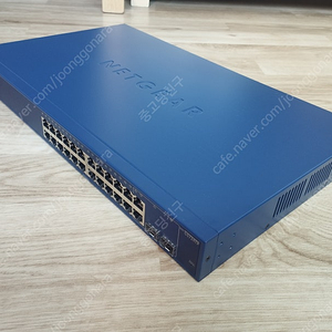 넷기어 GS724TP 24포트 POE 기가비트 스위칭허브/CCTV IP카메라 IP폰 연결