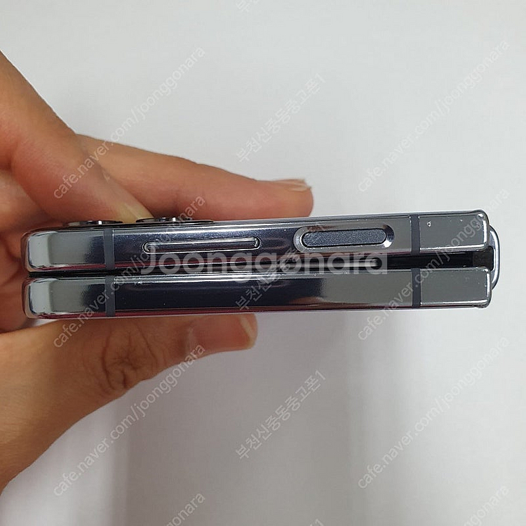 202803 갤럭시 Z플립4 블루 256기가 무잔상A급...--4