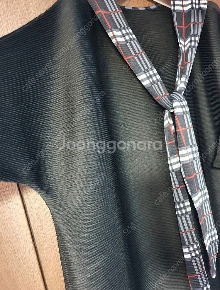 미착용새상품 이원재부띠끄 플리츠 롱원피스--2