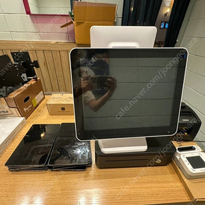 페이히어 포스, 태블릿 12대, 단말기, 프린터