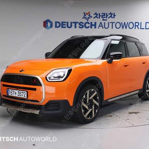 16,213 km 중고 미니쿠퍼 중고 미니쿠퍼 중고차 2.0 S ALL4 클래식 수입중고자동차 주황색