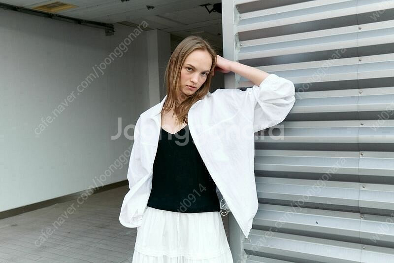 더릴 윈드브레이커 아이보리 새상품 (텍ㅇ)--0