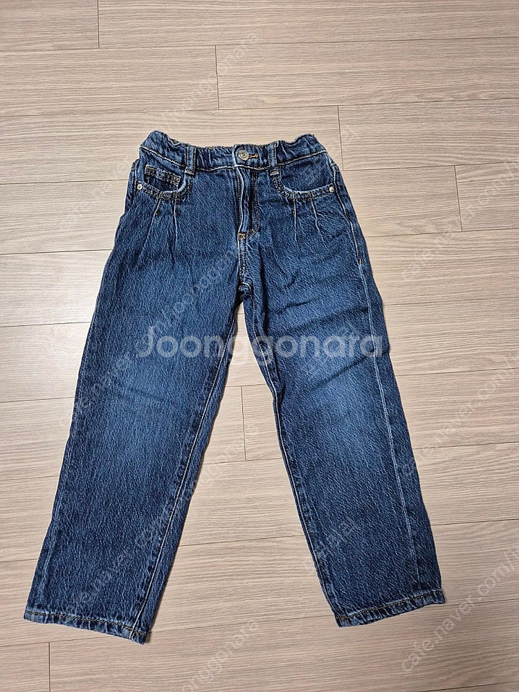 자라 남아 청바지와 가죽 자켓 6Y--2