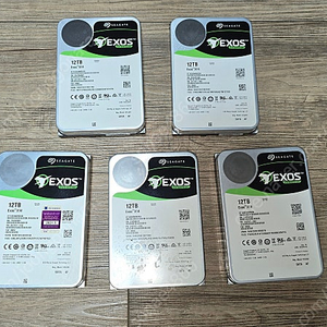 씨게이트 EXOS(서버용) HDD 12TB 팝니다