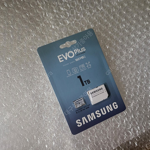 미개봉, 삼성 정품 마이크로 SD카드 EVO PLUS 1TB, MB-MC1T0SA/KR