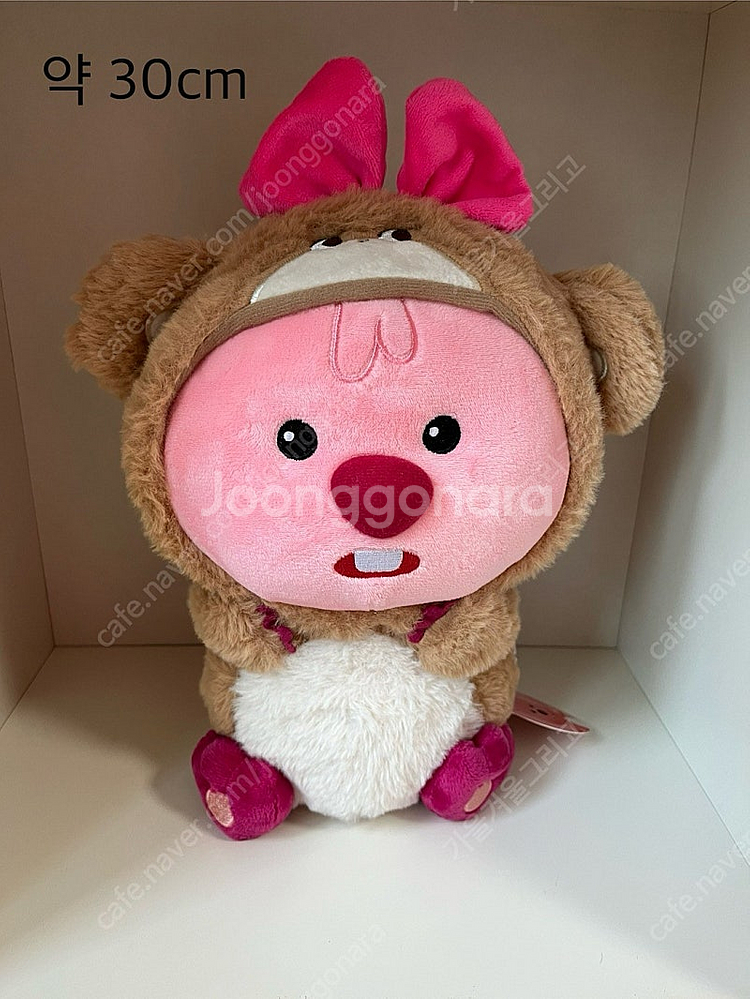 (새상품) 잔망루피 곰돌이 코스튬 인형 30cm--0