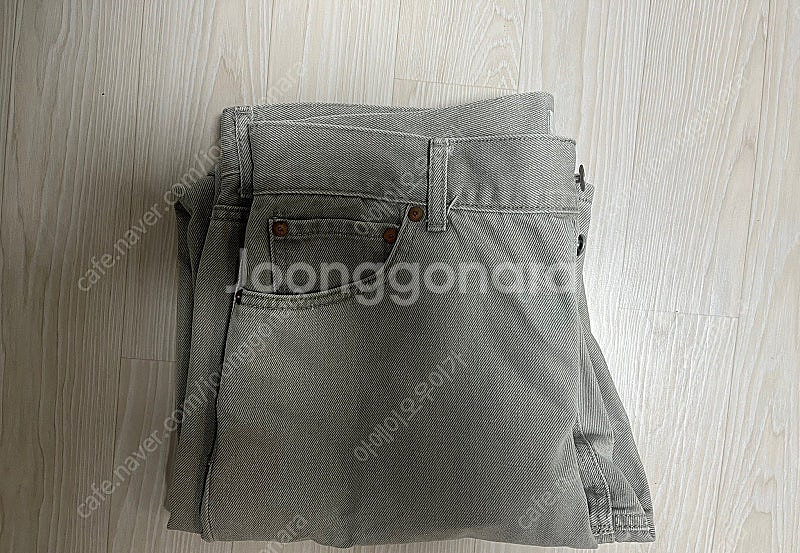 [30] 유니온블루 5pk 빈티지 코튼 팬츠 워시드베이...--1
