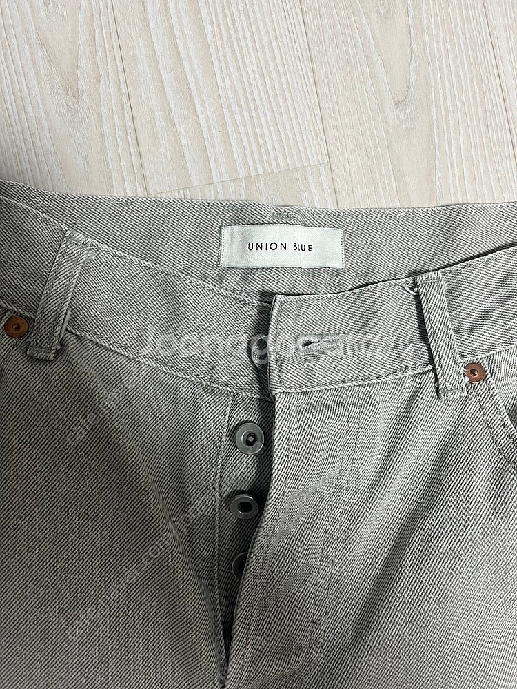 [30] 유니온블루 5pk 빈티지 코튼 팬츠 워시드베이...--3
