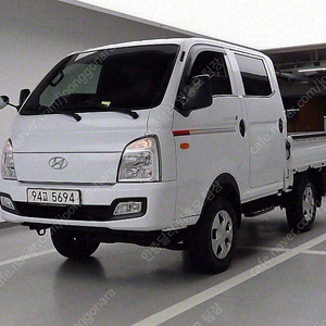 소형화물 포터2 중고차 포터 중고차 흰색 2022년식 42,453km 4WD/더블캡/장축 스마트 광이 번쩍번쩍