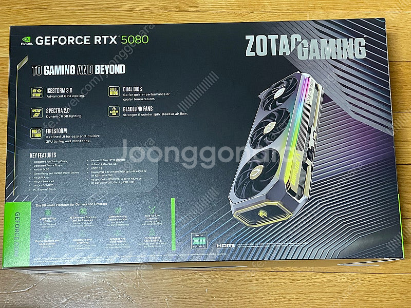 미개봉 새제품 ZOTAC GAMING 지포스 RTX 5...--2