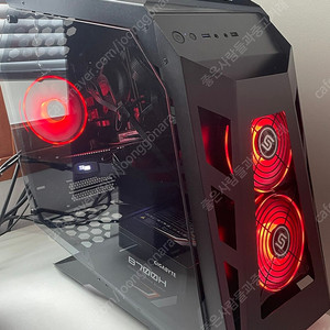 조립pc 게이밍 데스크탑 건담케이스/RTX2070/아수스H510 itx 컴퓨터 본체