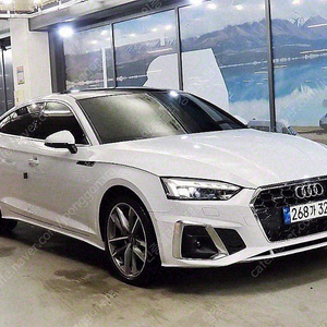 아우디 A5 중고차 아우디 중고 흰색 2022년식 22,594km 40 TDI 콰트로 프리미엄 스포트백 개인사업자 차량구매