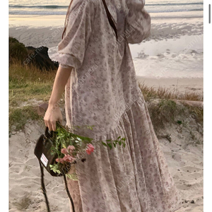 제주그꽃 melrose maxi dress