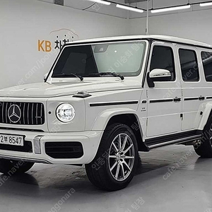 63,099 km 벤츠 G클래스 중고 지바겐 중고 W463b AMG G63 기본형 중고차 리스 가능 차량 흰색