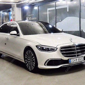 11,564 km 벤츠 S클래스 중고 W223 S450L 4MATIC 중고자동차 당일출고가능 흰색