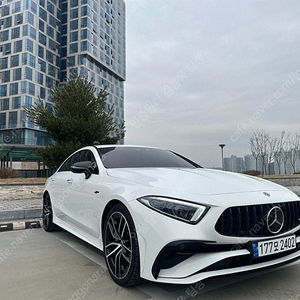 벤츠 CLS 중고 벤츠 CLS클래스 중고 벤츠 CLS 중고차 흰색 2023년식 22,444km CLS 53 4MATIC+ AMG 중고차싸게사기