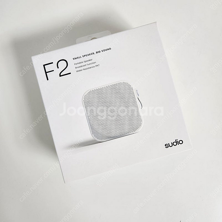 Sudio F2 스피커 화이트 미개봉 새상품--0