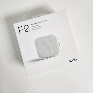 Sudio F2 스피커 화이트 미개봉 새상품